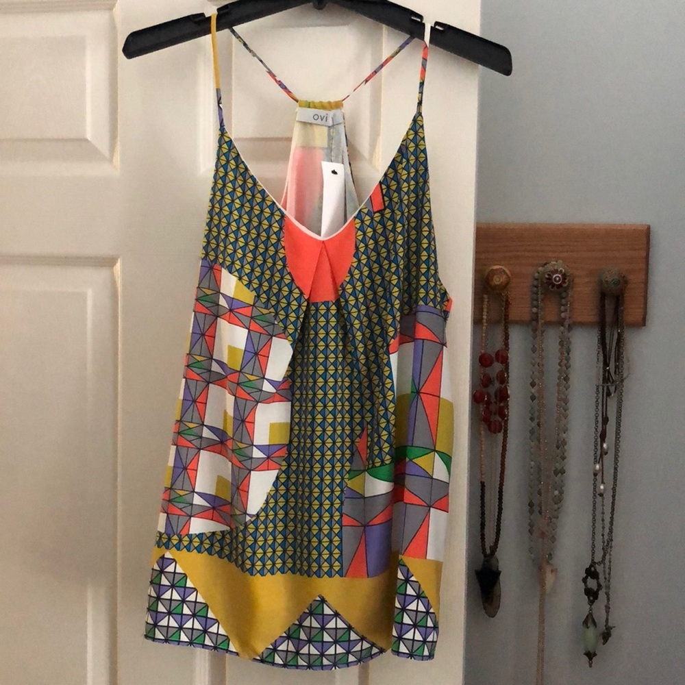 Multicolor Ovi tank top